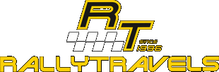 Rallytravels - Your 1st choice for travel arrangements to the WRC logo